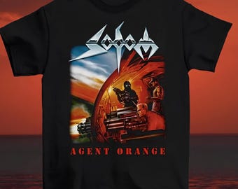 Sodomagent Orange Tee Tee Shirt Schwarz Größe S-4XL