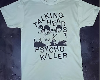 Talking Heads Album Weiß T-Shirt Größe S-4XL Gildan Classic