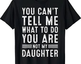 Lustig Vater Papa Geschenke Männer von Tochter Vatertag T-Shirt Schwarz Größe S-4XL