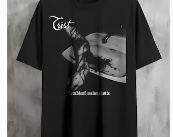 Trist band Album Zrcadlení melancholie Tee T-Shirt Schwarz Größe S-4XL