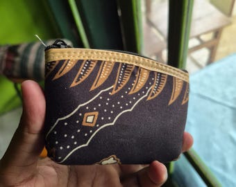 Batik Münztasche