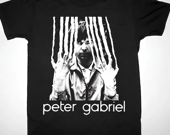 Peter Gabriel Geschenk für Fans T-Shirt Schwarz Größe S-4XL
