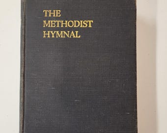 Vintage The Methodist Hymnal | Official Church Edition | 1930s–1940s | Hardcover