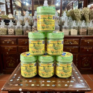 6 PACK Thailand Herbal Inhaler – Hongthai Formula 2, Menthol Aromatherapy