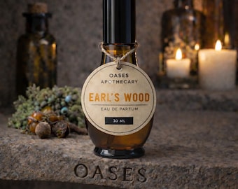 Earl's Wood Eau de Parfum | Warm Tea & Cedar, Unisex Fragrance
