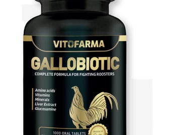 Gallobiotics minerlas aminoacids para gallos/ Rooster 100 TAB