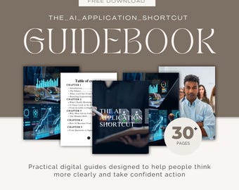 THE_AI_APPLICATION_SHORTCUT Digital Guide for Job Seekers, Resume Optimization, Career Growth Tool, Professional Development Gift