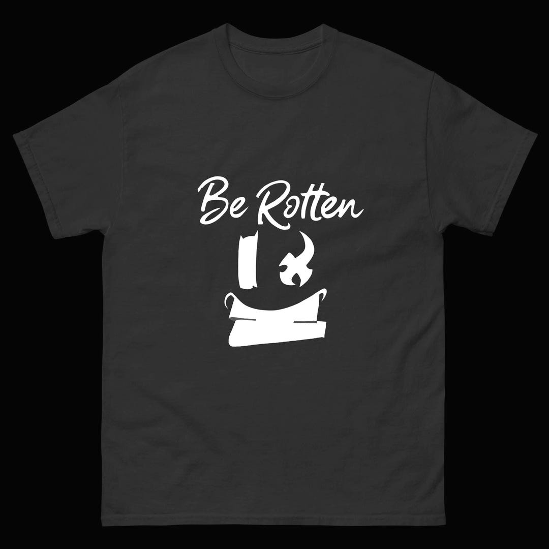 Offcial Rhett Rotten Logo Be Rotten Logo(white) - Etsy