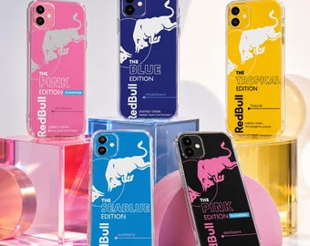 Coque de portable Red Bull - Sport Can Cover pour iPhone 17 Air 16e 15 Pro Max 14 13 | Samsung S25 Ultra S24 S23 FE | Google Pixel 10 XL 9