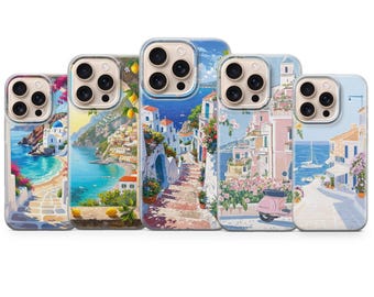 Amalfi La Dolce Vita Handyhülle – Italienische Handyhülle für iPhone 17 Air 16e 15 Pro Max 14 13 | Samsung S25 Ultra S24 S23 FE | Google Pixel 10 XL9