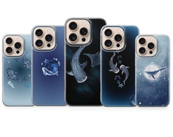 Wal Handyhülle – Ocean Aesthetic Minimal Cover für iPhone 17 Air 16e 15 Pro Max 14 13 | Samsung S25 Ultra S24 S23 FE | Google Pixel 10 XL