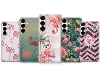 Flamingo Phone Case – Flamingo Aesthetic Cover for iPhone 17 Air 16e 15 Pro Max 14 13 | Samsung S25 Ultra S24 S23 FE | Google Pixel 10 XL 9