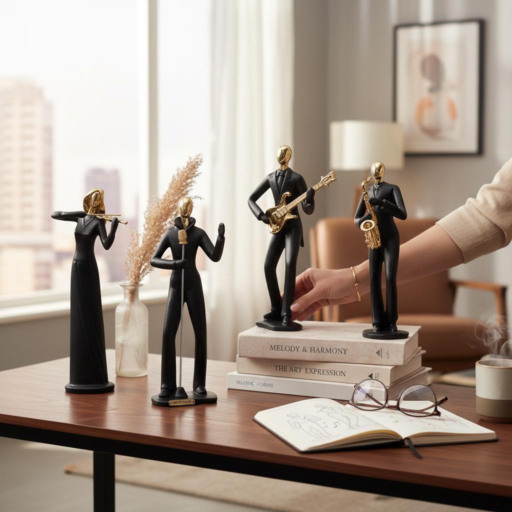 Jazz band figurines - Etsy 日本