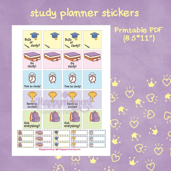 Study And Bujo Planner Stickers Printable Hand Drawn University Sticker With Doodles Study Doodle Icons Bullet Journal And Studygrams Study And Bujo Planner Stickers Printable Hand Drawn University Sticker With Doodles Study Doodle Icons Bullet Journal And Studygrams