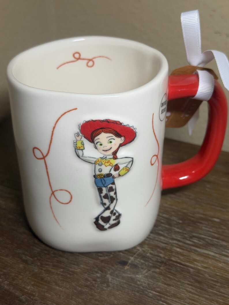 Rae Dunn Pixar dubbelsidig Jessie Toy Story-mugg bild 3