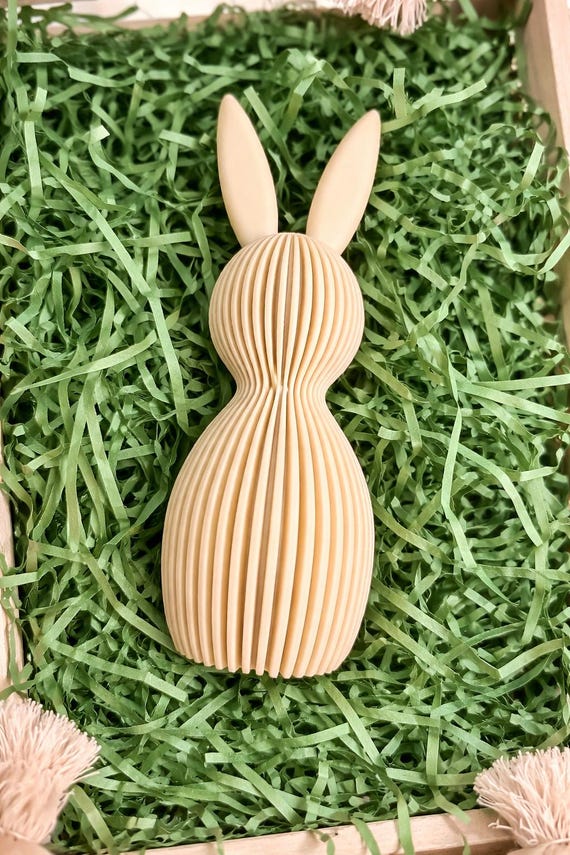 Minimalist Easter Bunny | Modern Spring Decor | Easter Bunny Decor | Scandinavian Table Decor | Easter Gift