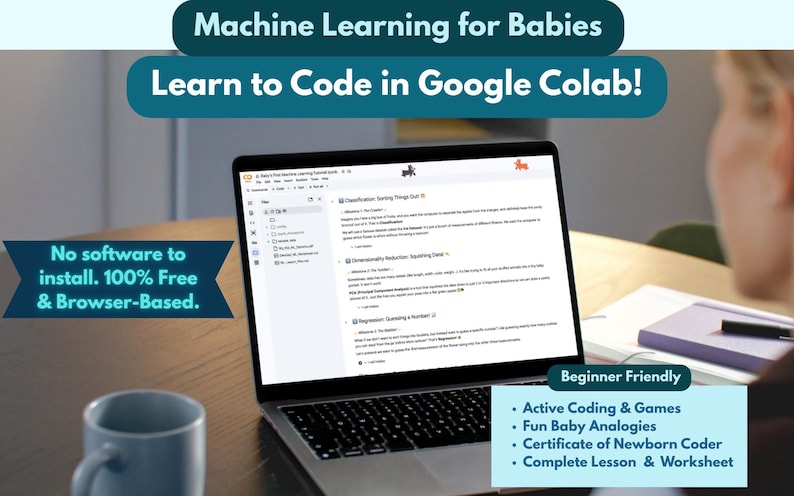 Python + Maschinelles Lernen | Google Colab Notebook Anleitung | Programmieren für Anfänger Bild 1