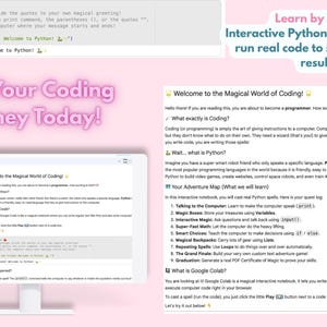 Python Coding Cheat Sheet for Beginners | Computer Science Study Guide Bundle image 2