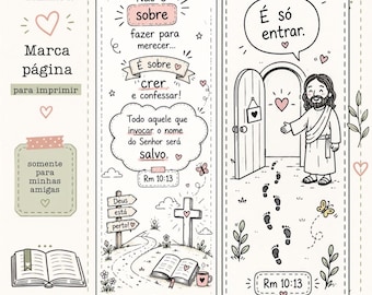 Bible Journaling Bookmark Printable romanos10