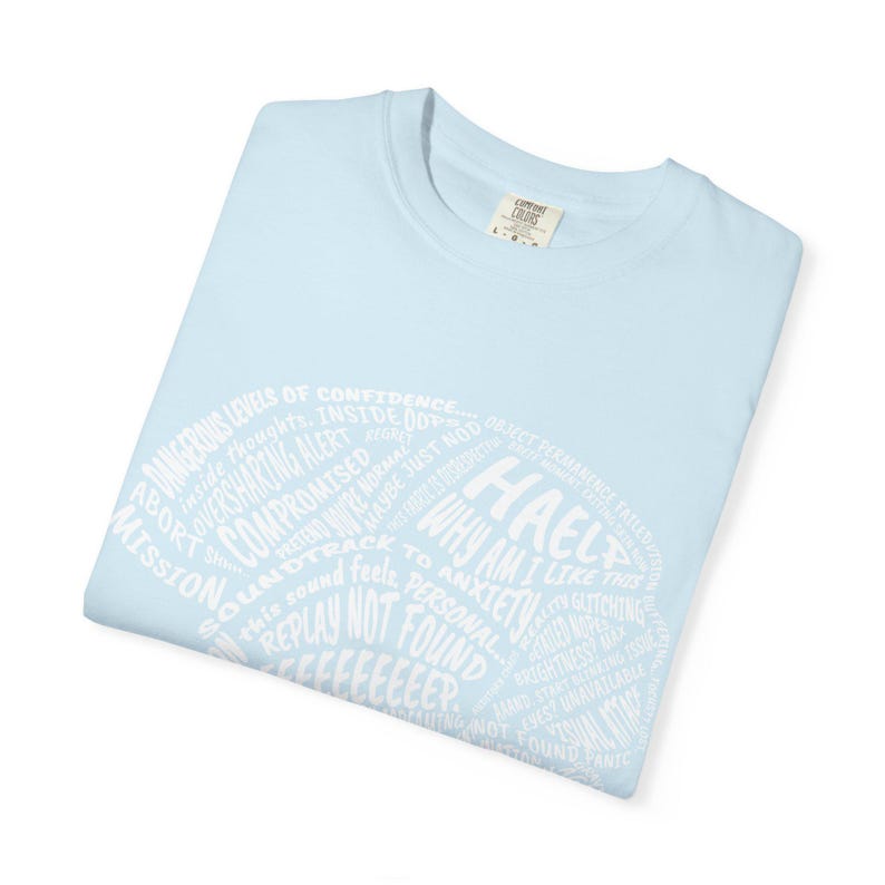 Brain Word Art T-shirt | Anatomy Typography Tee, Neuro Science Design image 12