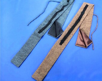 135cm Linen Sword bag Thickened Sword Bag Japanese Style Sword Bag Can Be Carried On one's Back Double-layer Fabric Sword Fitting