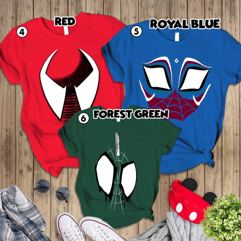 Spider-Man Across The Spider Verse Costume, Spider Man Halloween Cosplay Shirt, Spider Punk Shirt, Superhero Costume, Miles Morales Shirt image 5