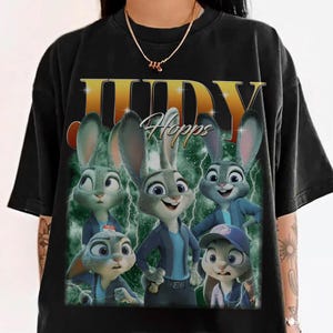 Disneyland Judy Hopps Zootopia Shirt, Zootopia 2 2025, Disneyland Family Trip 2025, Nick Wilde and Judy Hopps T-shirt image 1