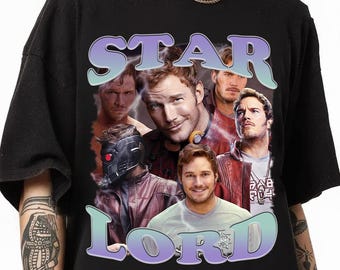 Vintage Star Lord Shirt Star Lord Homage Shirt Vintage Peter Quill Shirt Guardians of the Galaxy Shirt Vintage Avengers Shirt