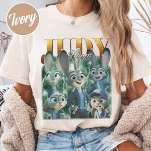 Disneyland Judy Hopps Zootopia Shirt, Zootopia 2 2025, Disneyland Family Trip 2025, Nick Wilde and Judy Hopps T-shirt image 3