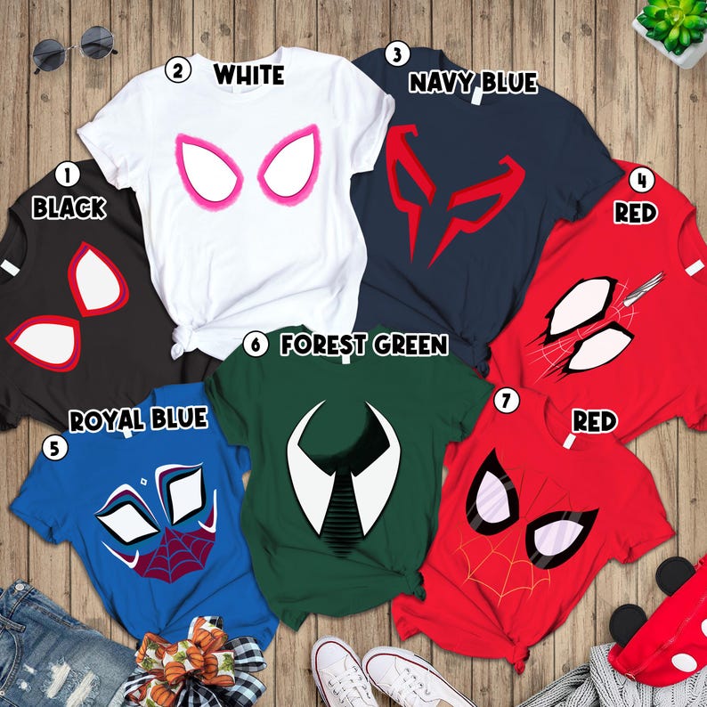 Spider-Man Across The Spider Verse Costume, Spider Man Halloween Cosplay Shirt, Spider Punk Shirt, Superhero Costume, Miles Morales Shirt image 3