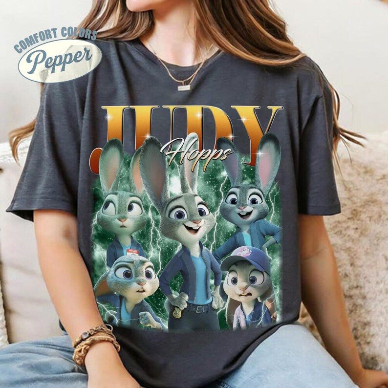 Disneyland Judy Hopps Zootopia Shirt, Zootopia 2 2025, Disneyland Family Trip 2025, Nick Wilde and Judy Hopps T-shirt image 2