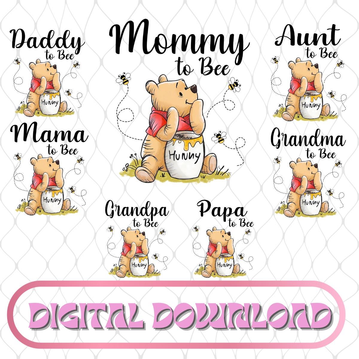 Dad Winnie the Pooh - Etsy