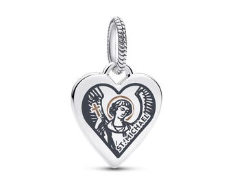 Charm Bracelet Bead, St Michaels Charm, St Michaels Jewelry, Gift for Her