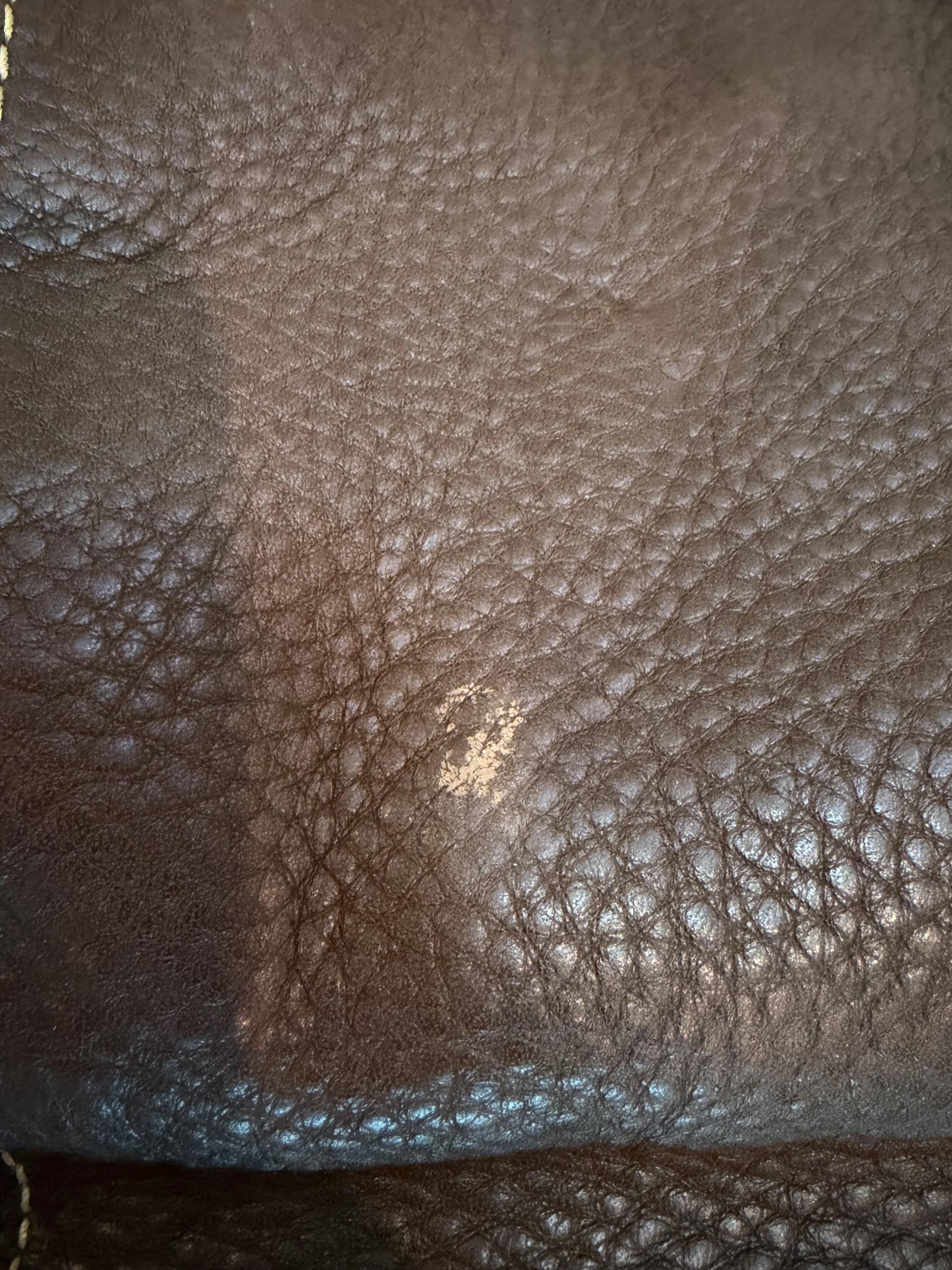 Vintage COACH Chelsea Brown Pebbled Leather Tote Bag (K0751-F10892