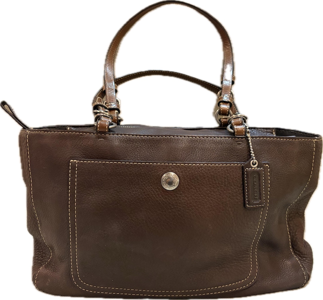 ★OLD COACH★leather west bag★ VINTAGE COACH LEGACY WEST ZOE CRESCENT HOBO LEATHER SHOULDER HAND