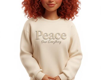 Vrede over alles, png PNGEgg | Empowered mom-sublimatieontwerp | Modern mama-shirt met print