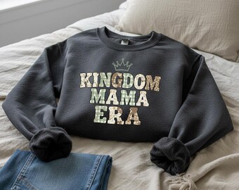 Christian Mom Patchwork Design – Kingdom Mama Era, png, sublimatiebestand