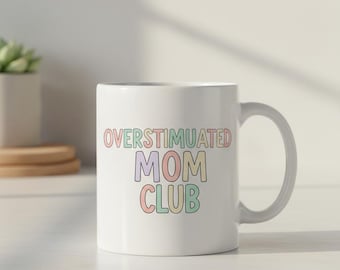 Overprikkelde Mom Club, png PNGEgg | Grappig sarcastisch citaat, shirtontwerp (digitale download)