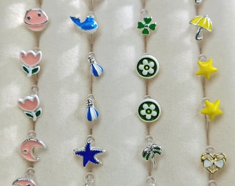 Zestaw kolczyków z klipsem dla dzieci, prezent dla córki i wnuczki, prezent do skarpety dla małych dziewczynek