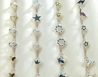 12 Styles clip on earrings for girls, No Piercing Studs for kids,Girl Birthday Gift