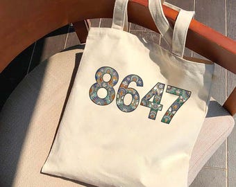 Anti Trump Seashells Tote Bag, Subtle Political Statement Canvas Tote, Protest Aesthetic Bag, Funny Activist Everyday Tote