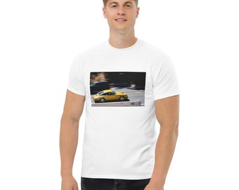 Men's classic tee classic Porsche luftgekühlt photography vintage tshirt comfortable driving, fuchs, air cooled,