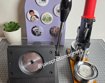 58mm Multifunction Badge Maker | Photo Magnet, Key Ring, Mirror, Bottle Opener Machine