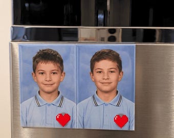 Custom Photo Magnet, Rectangle Photo Magnets, Glossy Finish, Strong Magnet, Custom Photo Magnets, School Photos Magnets