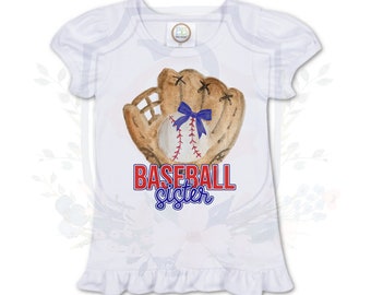 Baseball Sister Shirt - You Customize