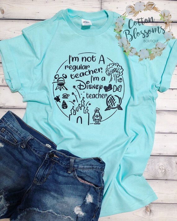 disney teacher shirt