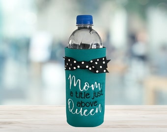 Embroidered Cozies, Funny Saying, Water Bottle Cozies, Gifts For Mom, Handmade in the USA, Gifts Under 12, Embroidered Gifts, Water Bottles