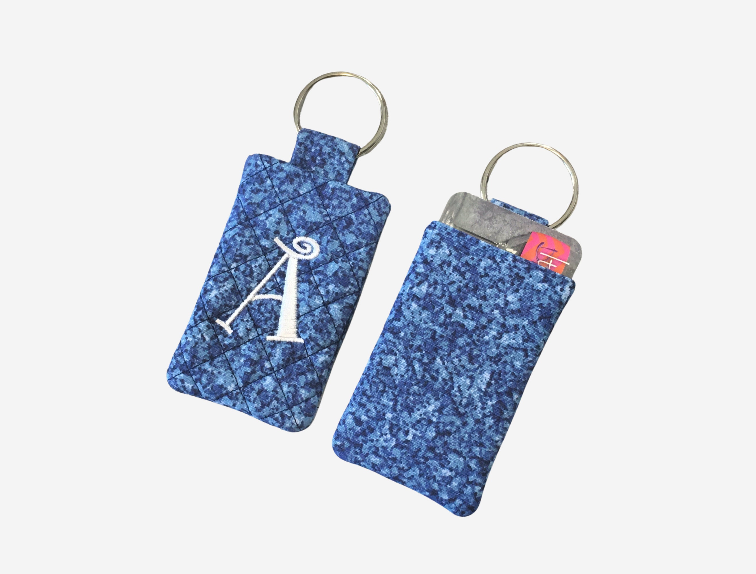 drivers license holder keychain