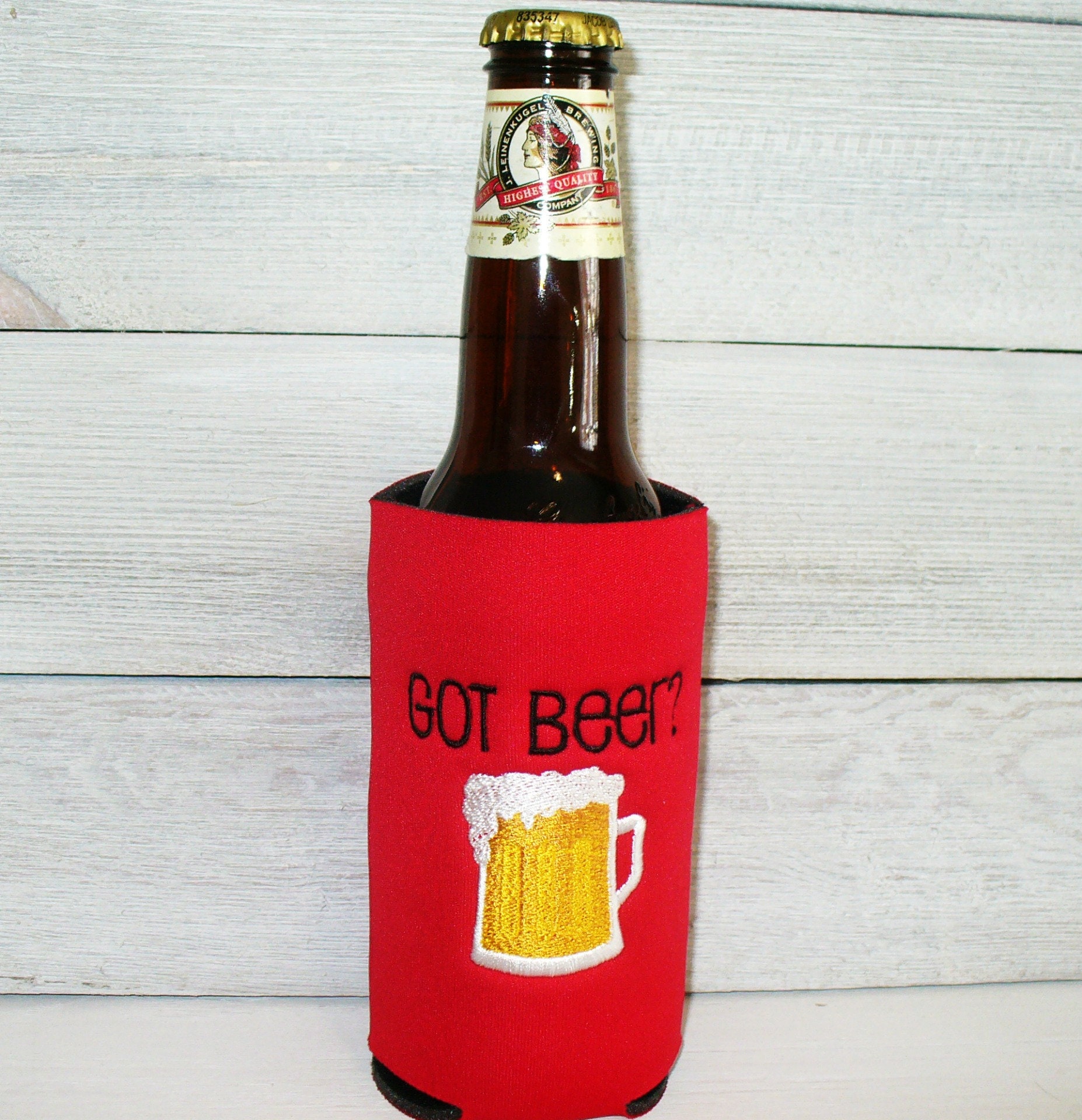 Beer Bottle Slim Bottle Cozy Got Beer Skinny Can Cozy Etsy