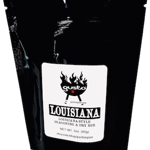 LOUISIANA BBQ Rub and Seasoning - A Savory Kick for Chicken and Veggies!